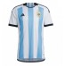 Argentinië Voetbalkleding Thuisshirt WK 2022 Korte Mouwen